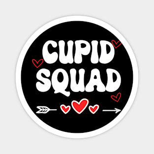 cupid squad valentine Magnet